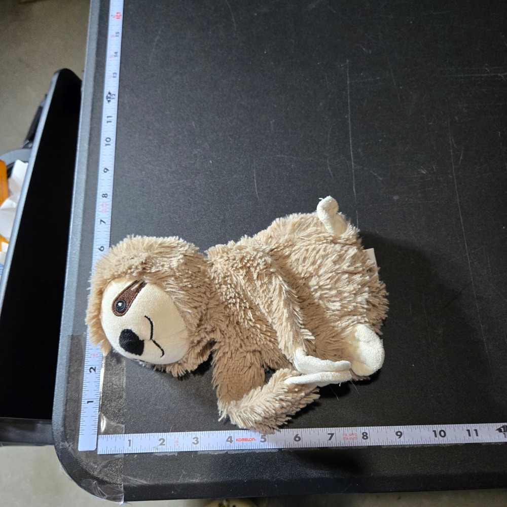 Warmies Sloth Microwaveable Weighted Plush 9" - Picture 4 of 5